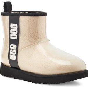 Ugg Womens Classic Clear Mini Waterproof Cold Weather Winter Boots